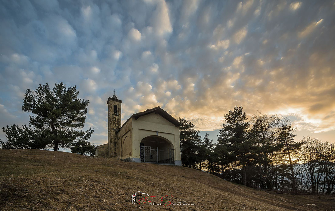 Tramonto a Prarotto (Condove) - 30.03.17 - #fotodelgiorno di Fabio Santini